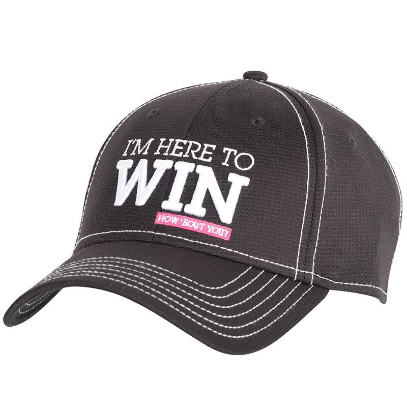 How Bout You I Came Here To Win Hat
